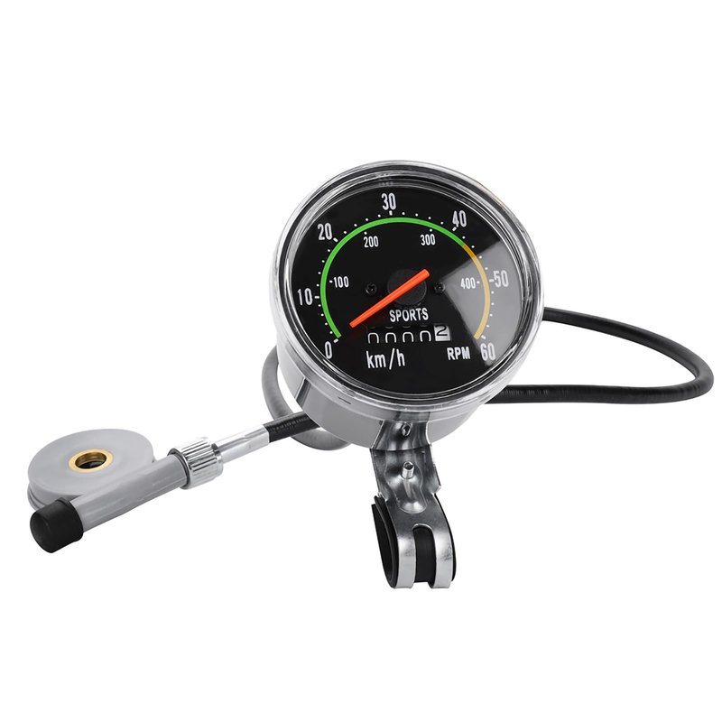 Airshi Mechanical Cycling Computer, Odometer, Speedometer, Stopwatch for Bicycle, Airshi4fc6vz2ntq