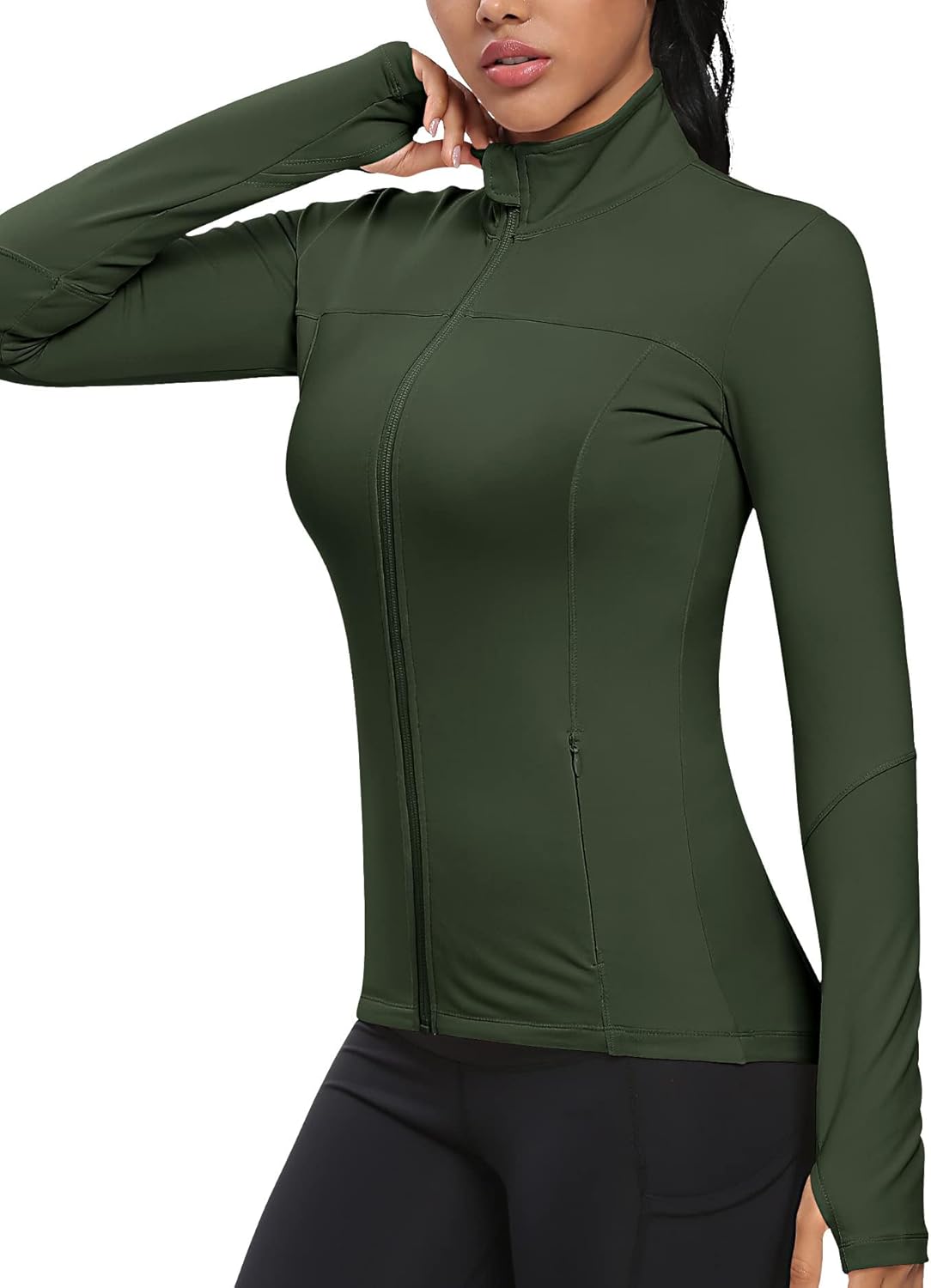 Skiennix Rainbow Workout Jacket - Women's Athletic Spring Running & Yoga Jacket