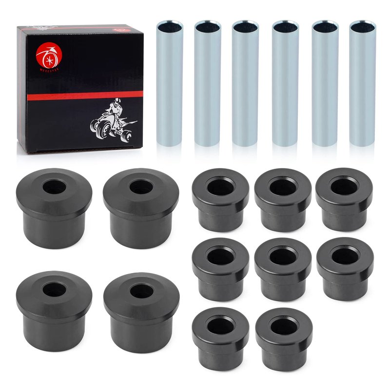 Rear Leaf Spring Bushing Kit Compatible with EZGO RXV Electric and Gas Golf Cart 2008-up