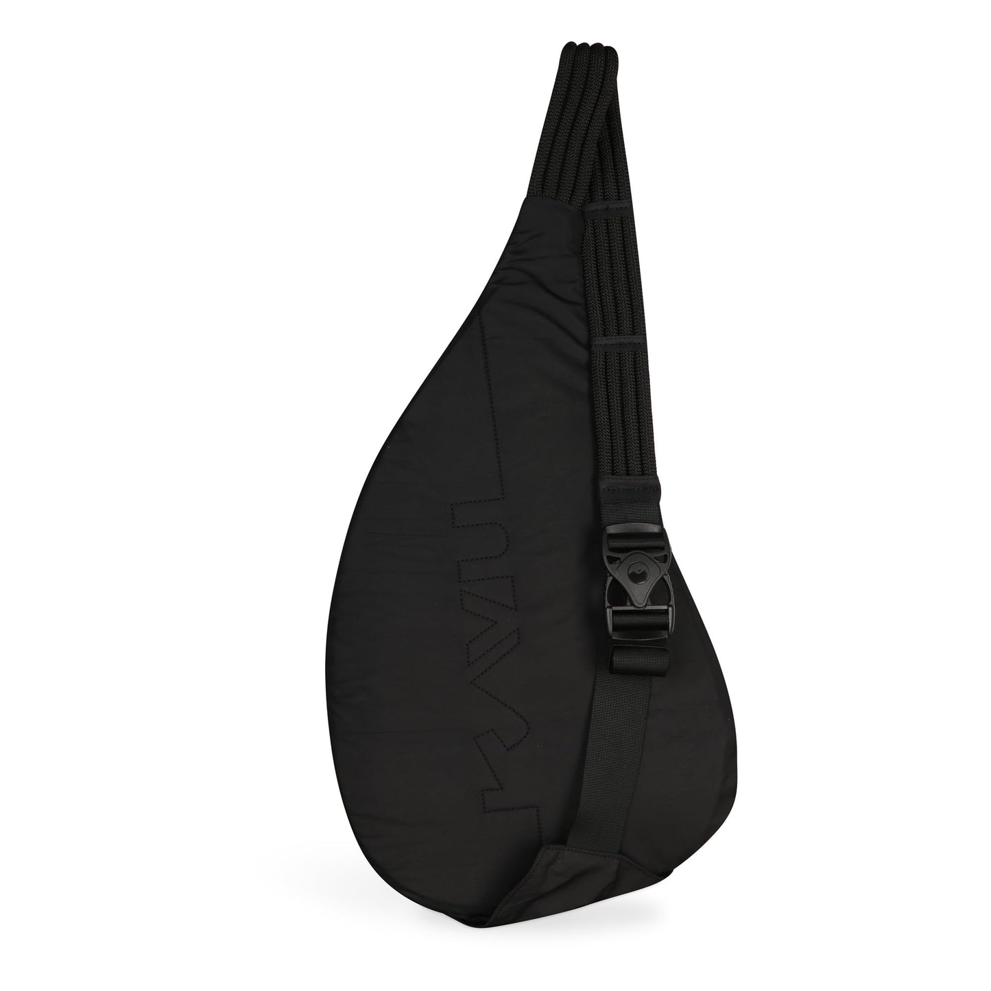 KAVU Slingback Pack with Adjustable Rope Shoulder Strap, Black