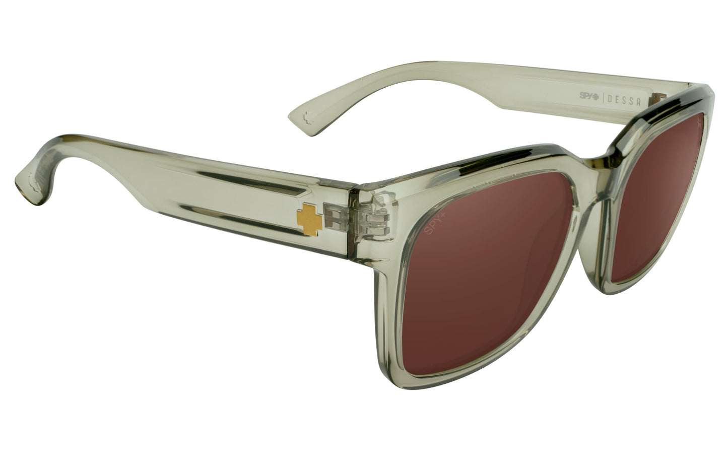 Spy Optic Dessa Translucent Dusty Olive/Happy Bronze Polar One Size