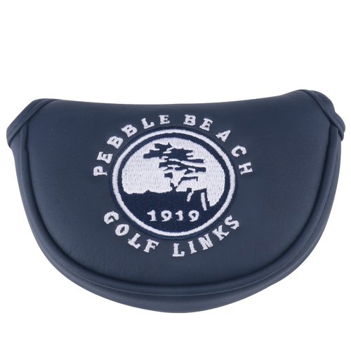 HISTAR Golf Putter Headcover Magnetic Closure Half Mallet Golf Club Head Cover(Blue)