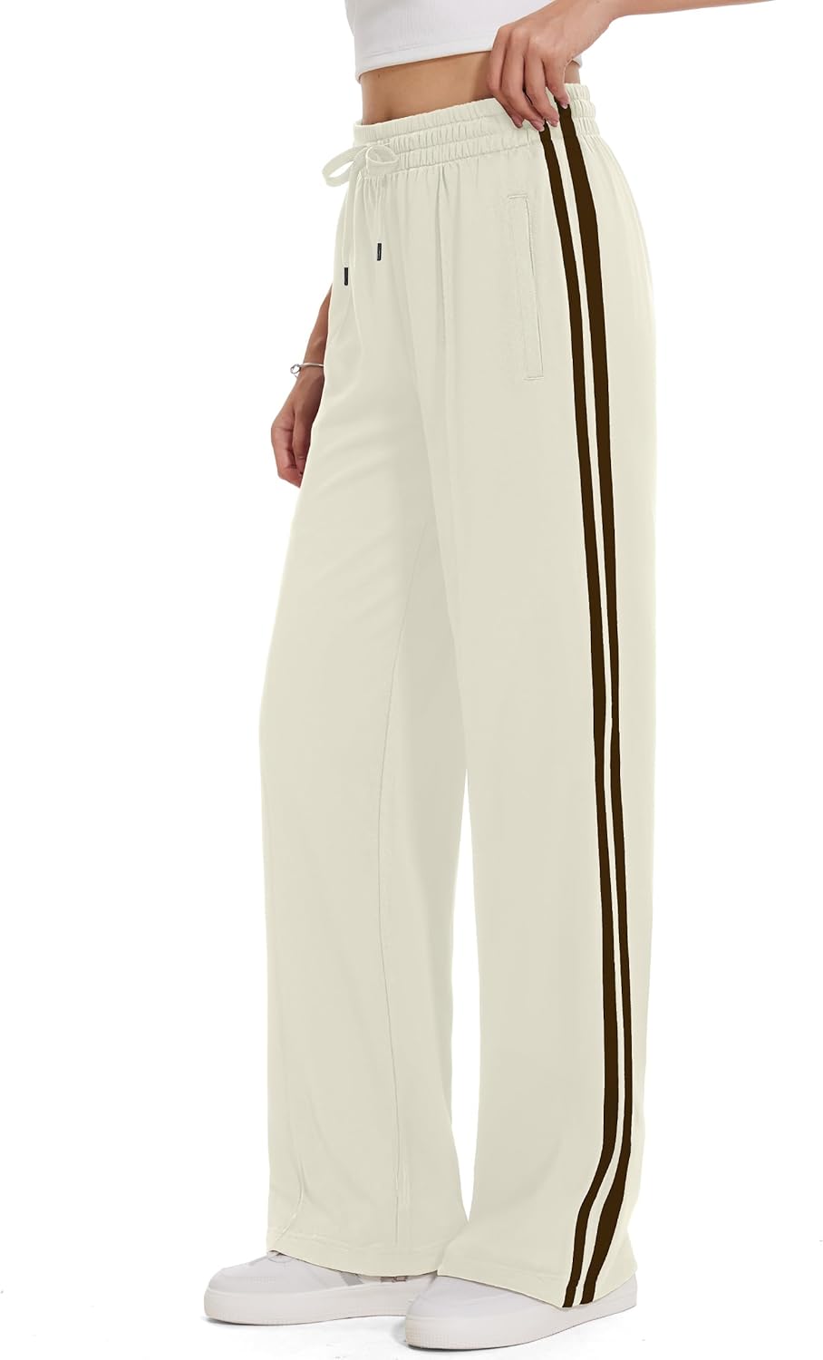 Tapata Women's Track Pants - Loose Straight Leg Jogging Sweatpants for Athletic Comfort | Multiple Inseam Sizes