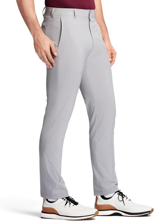 Izod Men's Golf Swingflex Pants - Straight-Fit, Flat-Front Design for Ultimate Comfort