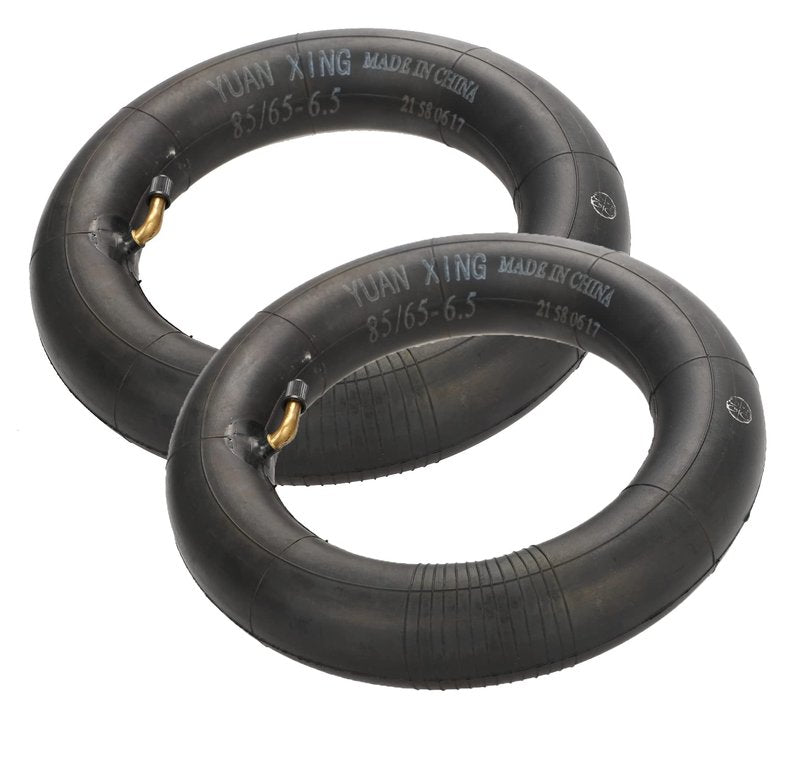 RidTianTek 85/65-6.5 Tire, 10 Inch Thick Inner Tube Tire for Kugoo G-Booster G2 Pro for Ninebot Mini Pro Smart Self-Balancing Electric Scooter Front/Rear Wheel Replacement Part (2 Inner Tube)