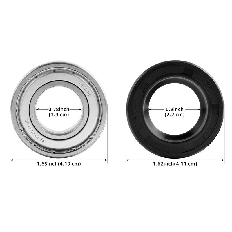 Roykaw Golf Cart Rear Axle Bearing & Seal Kit for EZGO TXT/RXV/Medalist/Marathon Electric Golf Cart, Replaces OEM # 611931, 70181G01, 15112G1, 15114G1, 620343, 620343