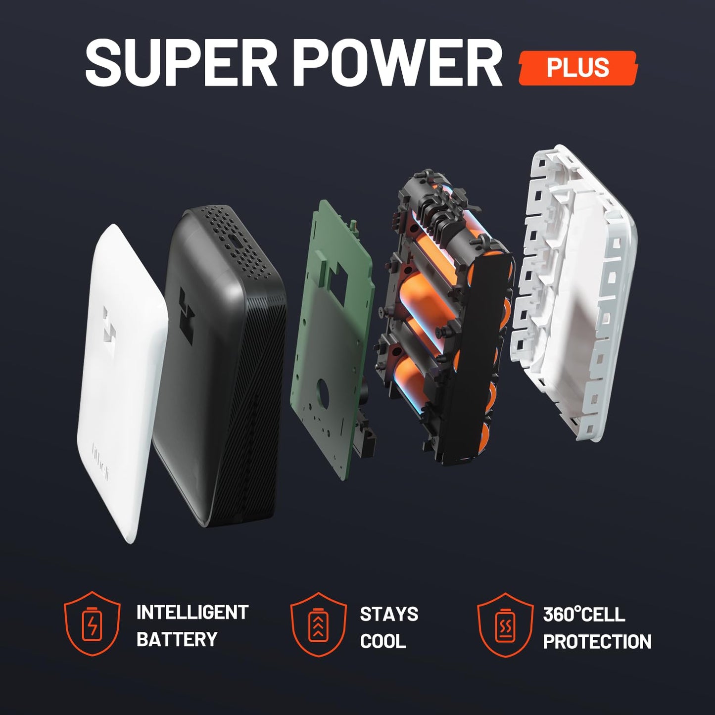 LiTHELi Cordless Impact Wrench, 1/2 Inch Hog Ring Brushless Impact Gun with 12,500 mAh Battery, Variable Speeds Impact Driver for Car Home, Charger not Included