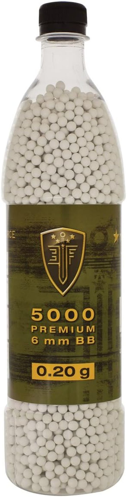 Elite Force 6mm Airsoft BBs - Premium .25 Gram Ammo, 2700 Count for Precision Shooting