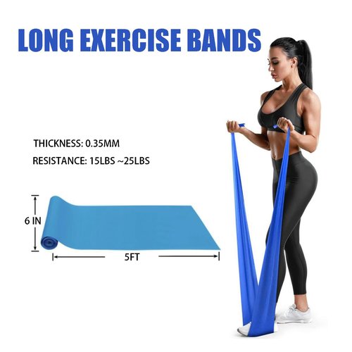 Hip Resistance Bands Set with Exercise Band, 3 Levels, Carry Bag and Guide, Multi-Colour (Light Gray+Medium Gray+Black)