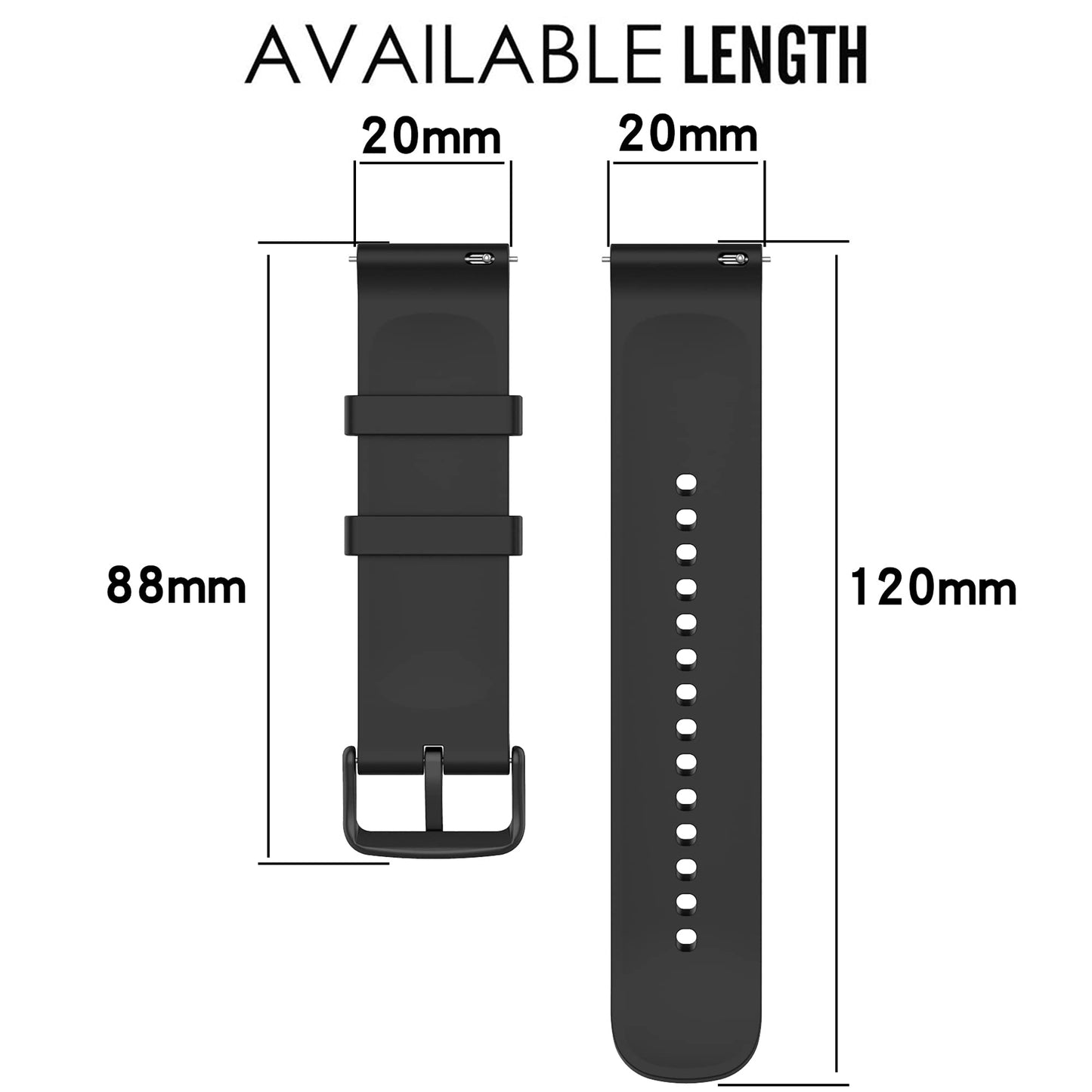 QGHXO Band for Amazfit Bip 3/3 Pro/U Pro/S lite/Lite/S/U, Soft Silicone Band Replacement for Amazfit GTS 4/4 Mini/2/2e/2 Mini