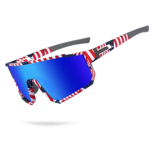 Derowern Youth Baseball Sunglasses, Kids Polarized Sports Sun glasses, Lightweight TR90 Frame UV400 Protection Outdoor Glasses for Boys Girls Softball Cycling Golf