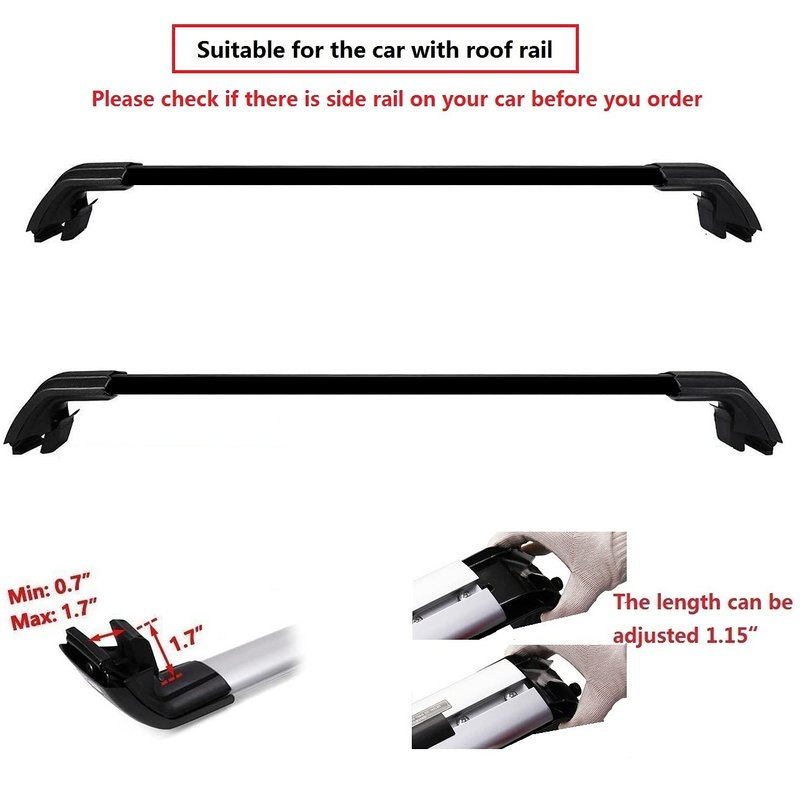 Cargo Racks for 2016-2022 Lexus RX RX350 RX450H RX350L RX450HL Roof Rack Cross Bars Rail Luggage Carrier Lockable Accessories