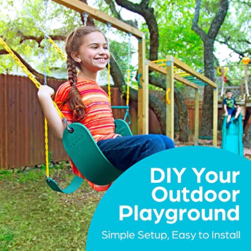 Heavy Duty Swing Seat Replacement Kit for Kids - Green, 1 Pack