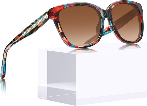 CARFIA Polarized Sunglasses for Women - UV Protection & Retro Italian Design | Stylish Driving Shades