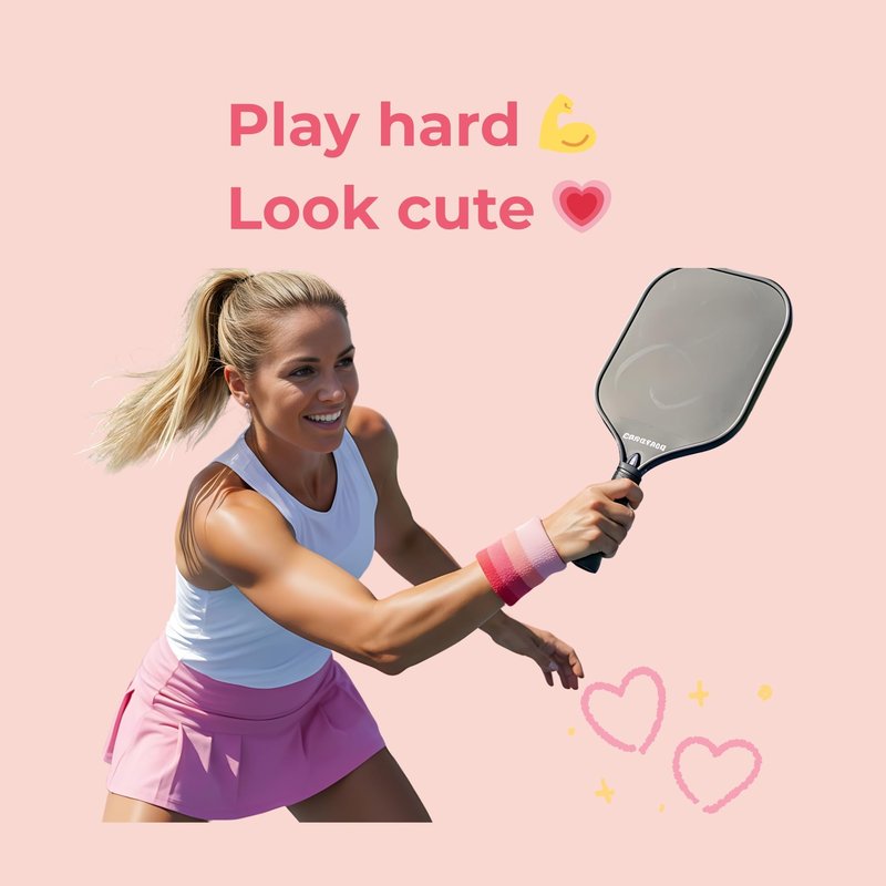 GEMINIGAMER2 Pickleball Gifts for Women – Cute Pink Accessories Gift Set with Socks, Keychain, Bracelet, Wristband & Ball | Perfect Holiday, Christmas Gift for Her, Mom & Pickleball Players