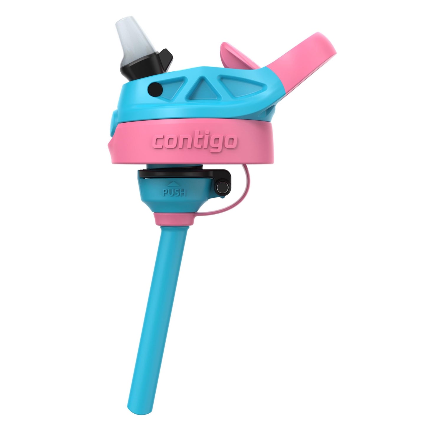 Contigo Kid's 14 oz. AutoSpout Straw Water Bottle - Blue Raspberry/Azalea
