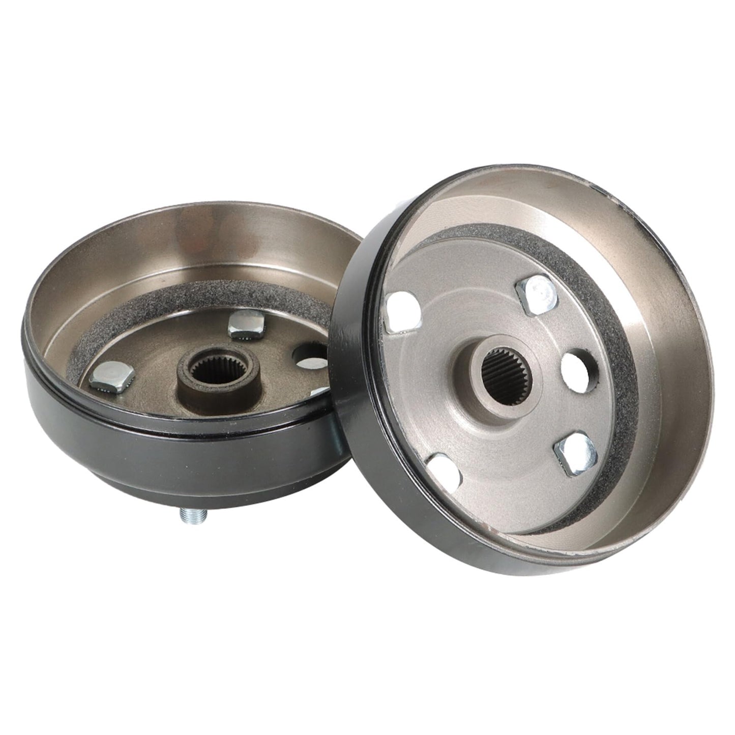 WFLNHB Golf Cart 2 Pcs 30 Teeth Brake Hub Drum Replacement for EZGO TXT RXV 4 Cycle Gas Engine 1991-up 21807G1 41843-94