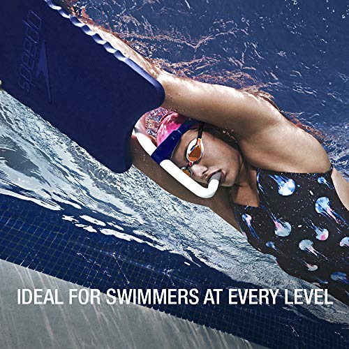 Speedo Unisex Adult Swim Kickboard Blue - Training Swim Aid for Adults