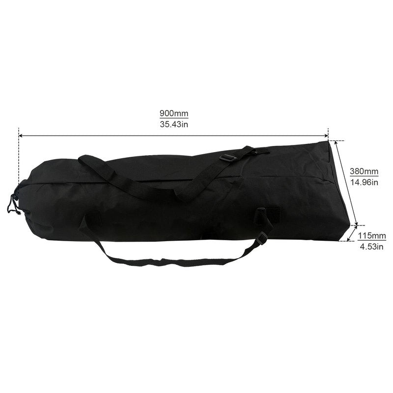 Tobefore Waterproof Skateboard Bag - Heavy-Duty Oxford Cloth Foldable Skateboard Backpack,Adjustable Shoulder Strap with Drawstring Skate Travel Bag, Fits Skateboards Up to 32 Inches in Length
