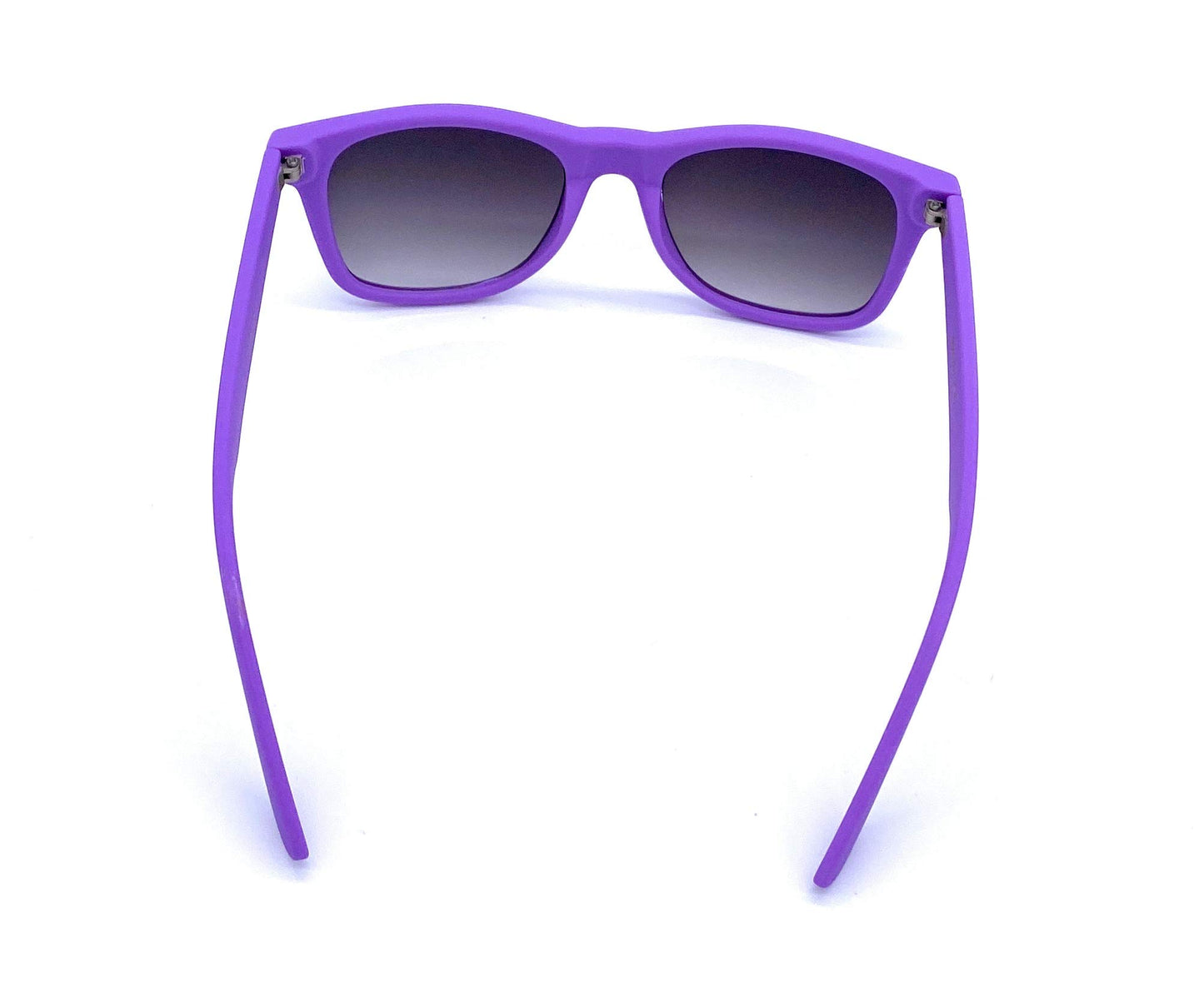 WebDeals - Kids Childrens 80's Classic Retro Sunglasses - Variety of styles and colors (Soft Feel Purple)