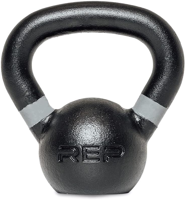 REP Fitness 10lb Cast Iron Single Kettlebell for Strength & Power Training