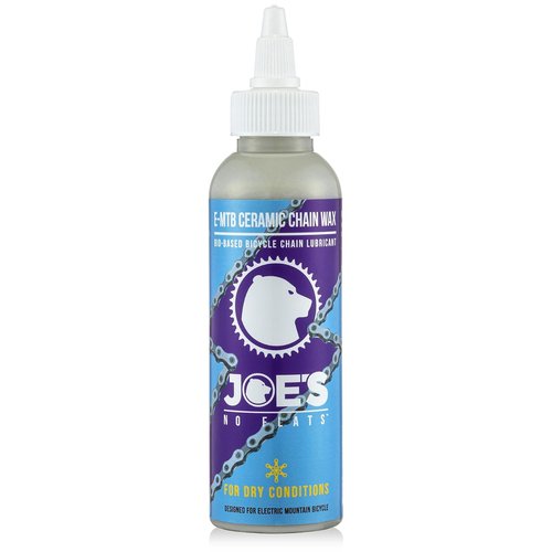 Joe's No Flats eMTB Chain Wax - Bio-Based Ceramic Formula for Electric Mountain Bikes - 4.2oz