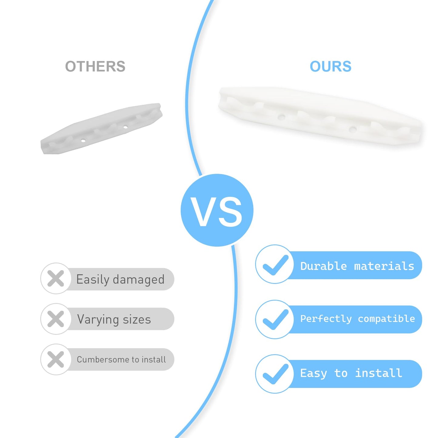 25605R Garage Door Opener Chain Drive Inner Slide for Garage Door Opener PMX IC/B