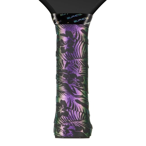 Supacaz Super Sticky Kush Hawaii Pickleball Overgrip - Tacky Pickleball Paddle Grip Tape Wrap - Pickle Ball Anti-Sweat Overwrap - 3pk
