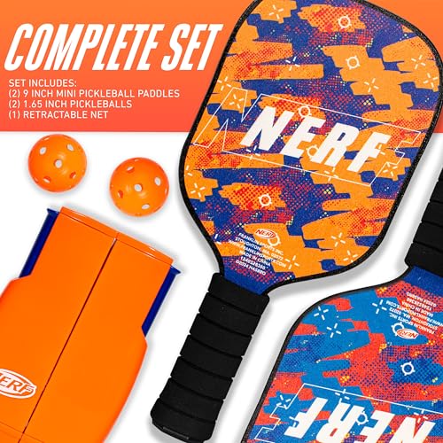 Franklin Sports NERF Tabletop Pickleball Set - Mini Tabletop Game, Pack of 1