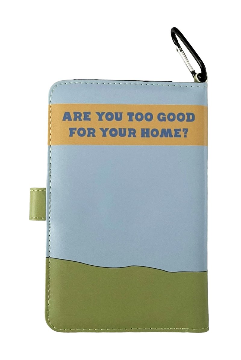 Balanced Co. Leather Golf Scorecard Holder (Go Home, Ball)
