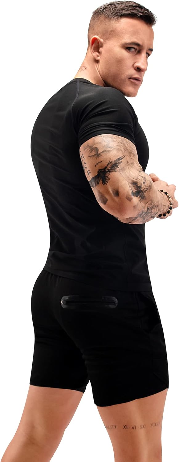 FUXERT Sauna Shirt for Men - Sweat-Enhancing Compression Workout Suit | Ideal for Gym Exercise