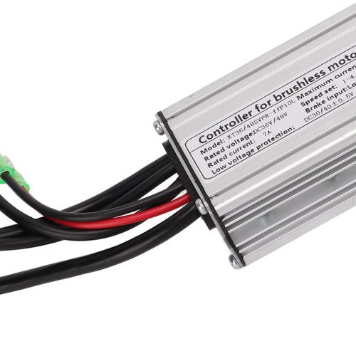 Keenso Electric Sine Controller, 36V 48V 15A Conversion Kit for 250W Brushless Motor - Perfect for DIY Projects, Electric Scooters, and Power Tools