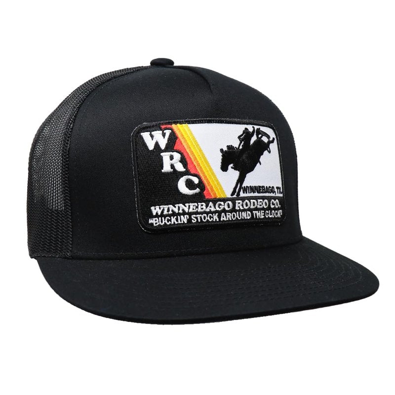 Rodeo Time Dale Brisby Winnebago Ranch WRC Adjustable Snapback Hat (US, Alpha, One Size, Black)