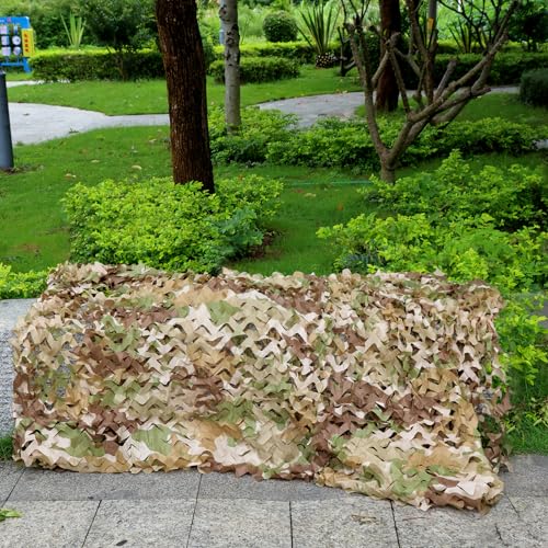 Flyego Camouflage Netting Bulk Roll for Hunting, Camping, Tactical & Decor
