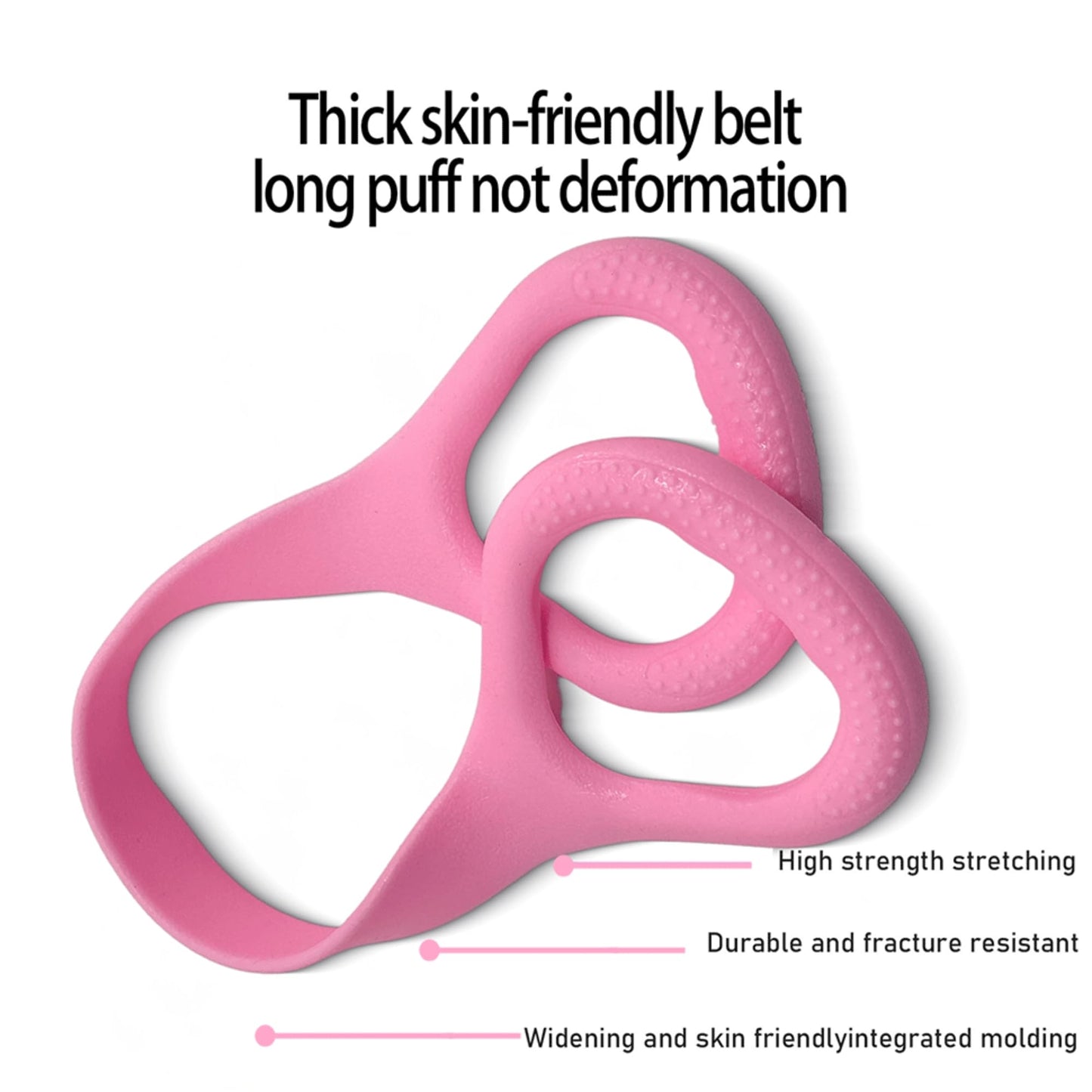Figure 8 Fitness Resistance Band, Arm,Back Training Elastic Ropes, Workout Chest Arm and Shoulder Stretch Bands, Exercise Bands for Yoga, Pilates,Physical Therapy,Stretching (3)