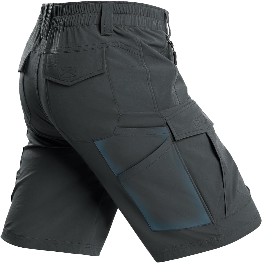 Moosehill Men's Hiking Shorts - Lightweight, Quick-Dry, Water-Resistant | 8-Pocket Design for Outdoor Adventures