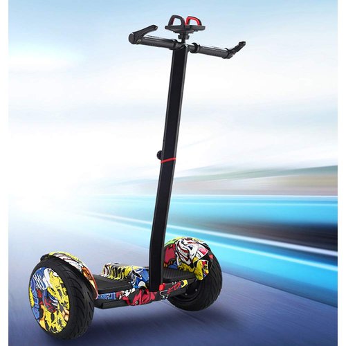 ToLanbbt Scooter Handle Adjustable Handlebar for Segway Ninebot Mini PRO with Phone Mount, Release Knee Pressure Hand Lever Control (Black)