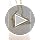 Fantasy Football Commissioner Necklace with Sparkling Stones
