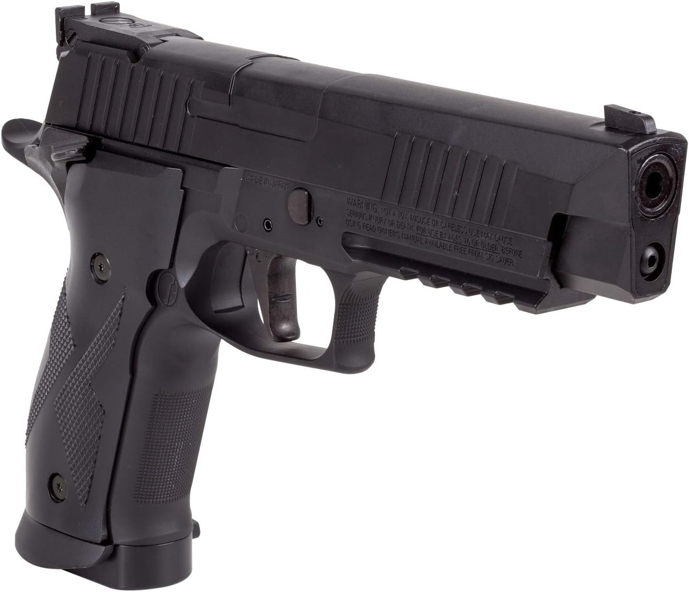 Sig Sauer X-Five .177 Caliber CO2-Powered Semi-Auto Air Pistol - 20rd Magazine, Black Finish
