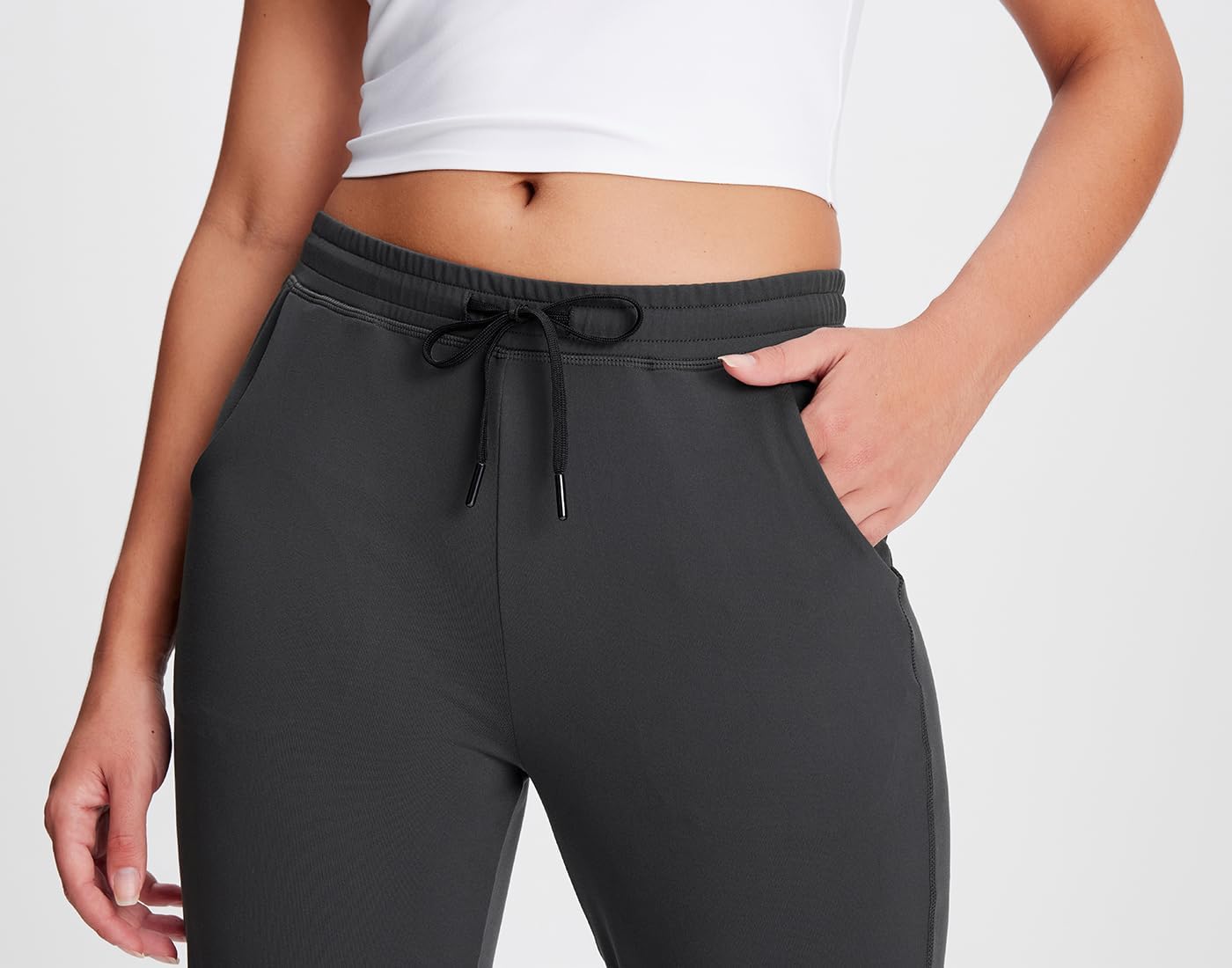 Yogipace Women's Lightweight Jogger Pants - UPF 50+ Protection, Pockets | Casual Sweatpants for Gym & Travel
