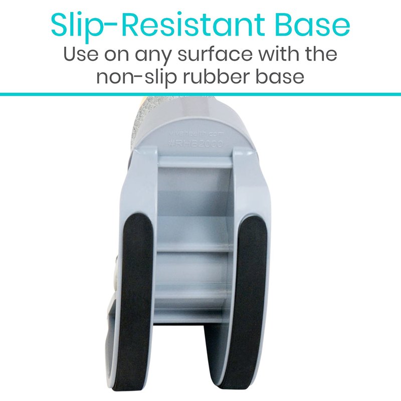 Vive Foot Rocker - Calf Stretcher for Achilles Tendinitis, Heel, Feet, Shin Splint, Plantar Fasciitis Pain Relief - Stretches Strained Leg Muscle - Ankle Wedge Stretch Improves Flexibility (Small)