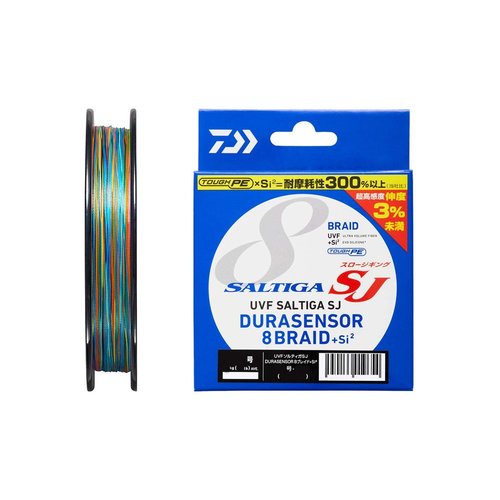 Daiwa PE Line UVF Saltiga SJ Dura Sensor x 8 + Si2, No. 2.5, 638.4 yd (600 m), 5 Colors (with Color Marking)