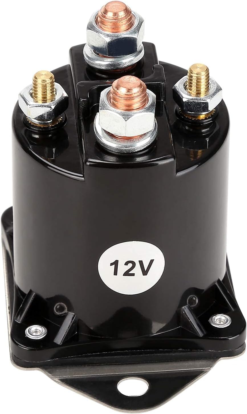 10L0L Golf Cart 12V Solenoid for Club Car DS & Precedent Gas 1984-up, Replace OEM 1013609 1117