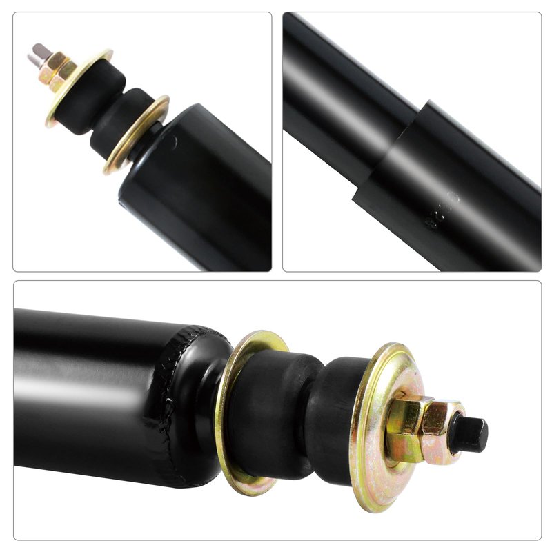 Roykaw EZGO TXT Golf Cart Front and Rear Shock Absorbers Kit for 1994-Up Gas & Electric Models, Replaces OEM #76418-G01,70248-G01,70324-G01,76419-G01,70928-G01,Nivel Part #5006