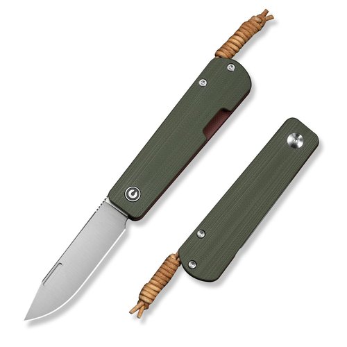 CIVIVI Slip Joint Pocket Knife, Slippy Sendy Folding Knife for EDC Camping Daily Use, Perfect Gifts for Men Women C24075B-1