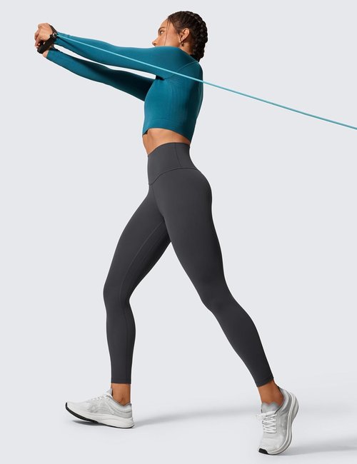 CRZ YOGA Butterlift Leggings - High Waisted Women's Workout Pants | 25" Buttery Soft Pilates Gym Wear