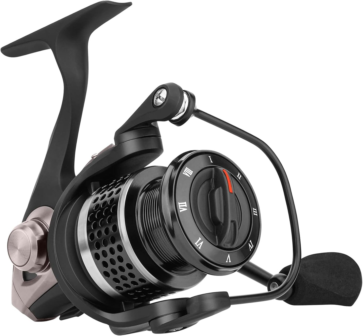 TRUSCEND Spinning Fishing Reel - Ultra-Light Aviation Metal, High Speed & Durable for Saltwater & Freshwater