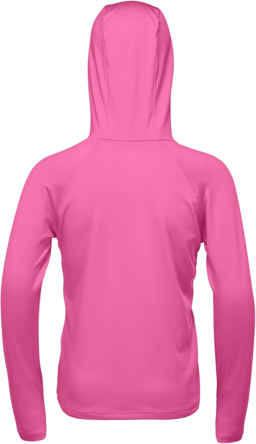 Skiennix Boys Rash Guard Swim Hoodie - UPF 50+ UV Sun Protection Long Sleeve Shirt | Kids SPF Water Wear