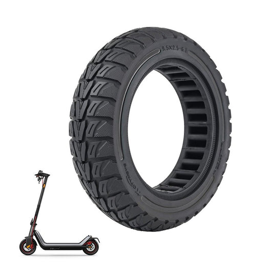 9.5x2.5-6.1 Electric Scooter Tire, Off-Road Replacement Wheels, Tubeless Rubber Tyre for NIU KQi3 Pro/Max/Sport Electric Scooter (1)