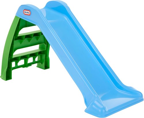Little Tikes First Slide - Fun Outdoor Slide for Kids | Blue and Green Color